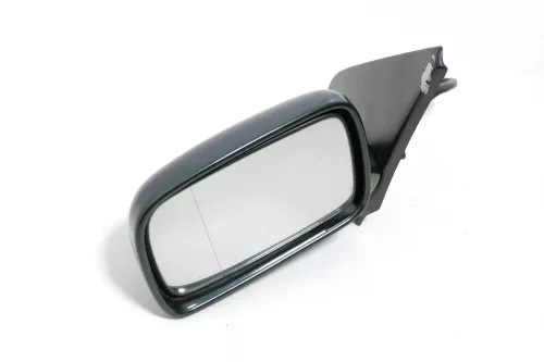 VW Polo 6N elektrischer Spiegel Außenspiegel links außen mit Glas grün LC6M Spie