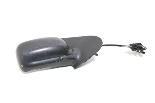 VW Polo 6N manueller manuell Spiegel Außenspiegel rechts schwarz und Glas (143459)