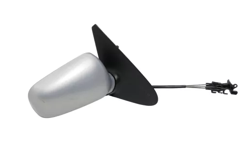 VW Polo 6N manueller manuell Spiegel Außenspiegel rechts silber LB7Z satinsilber