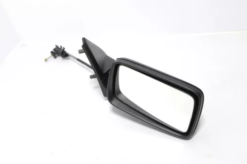 VW Golf 3 Vento mechanisc Spiegel Außenspiegel rechts Glas schwarz matt original