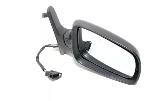 VW Sharan 7M Alhambra elektrischer Spiegel Außenspiegel rechts schwarz matt