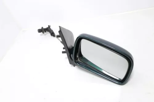 VW Polo 6N manueller mechanischer Spiegel Außenspiegel rechts Glas grün LC6P bil