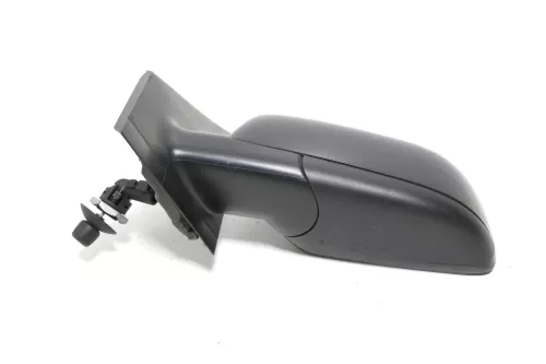 VW Polo 9N 9N3 manueller Spiegel Außenspiegel links vorne schwarz LC9Z (143516)