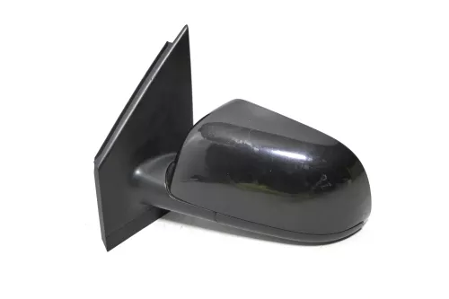 VW Polo 9N 9N3 manueller Spiegel Außenspiegel links vorne schwarz LC9Z (143516)