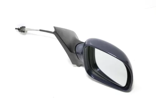 VW Golf 4 Bora manueller Spiegel vorne rechts Außenspiegel blau dunkelblau VR