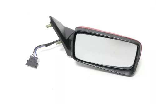 VW Golf 3 Vento elektrischer Spiegel Außenspiegel rechts mit Glas rot