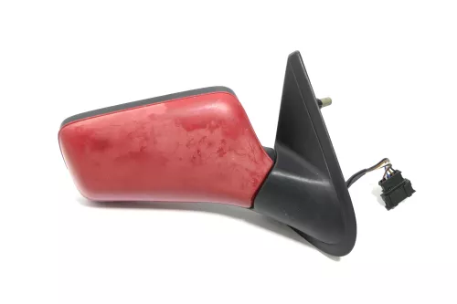 VW Golf 3 Vento elektrischer Spiegel Außenspiegel rechts mit Glas rot (143549)