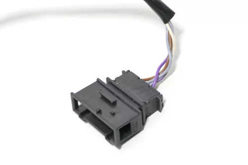 VW Bora Golf 4 elektrischer Spiegel Außenspiegel rechts mit Glas schwarz LC9Z bl (143552)