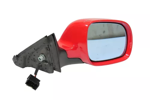 Audi A3 8L elektrischer Spiegel Außenspiegel rechts schwarz rot LY3H (143658)
