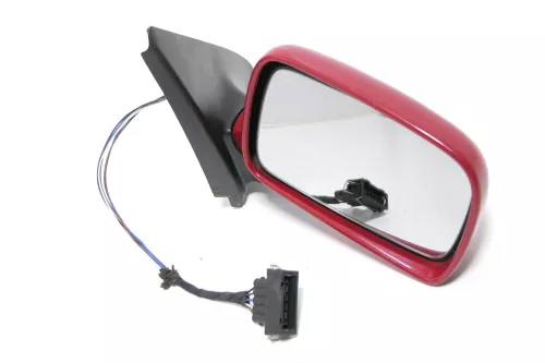VW Polo Kombi 6K elektrisch Spiegel vorne rechts Außenspiegel rot LY3D bisBj1999