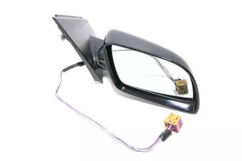 VW Polo 9N 9N3 elektrischer Spiegel Außenspiegel rechts vorne schwarz L041 uni