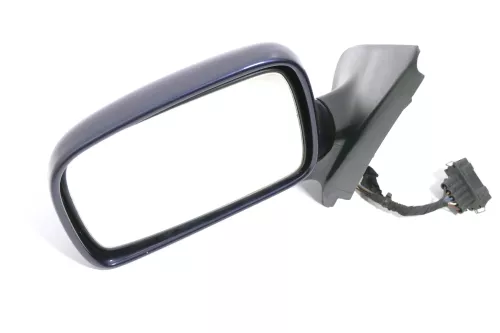 VW Polo Kombi elektrisch Spiegel vorne links Außenspiegel blau LN5Y wi bisBj1999