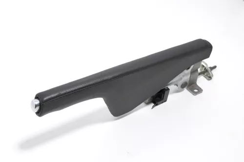 VW Golf 4 Bora Handbremse Feststellbremse schwarz Leder schwarz (143873)