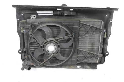 VW Fox Schloßträger Kühler Benziner Kondensator 5Z0805588G + Kondensator Klima (144299)