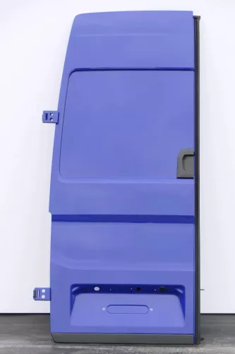 VW Crafter 7C MAN TGE Tür hinten links Heckklappe Hecktür Flügeltür blau R502 Ho