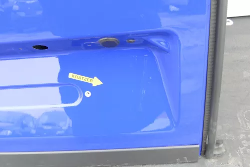 VW Crafter 7C MAN TGE Tür hinten links Heckklappe Hecktür Flügeltür blau R502 Ho (144322)