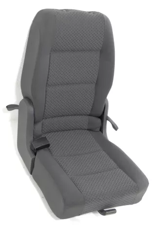 VW Touran Sitz hinten links (hinter Fahrersitz) Rücksitz anthrazit I Isofix 1T08 (144327)