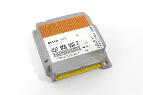 Audi A8 4D Steuergerät Airbag Airbagsteuergerät 4D0959655E 4D0959655H (144386)