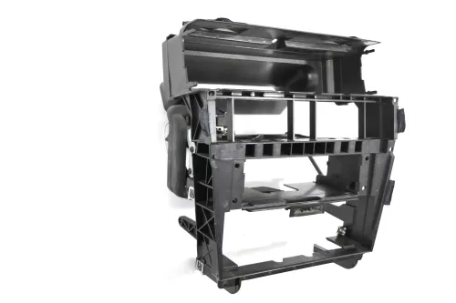 Audi A8 4D Mittelkonsole Verkleidung um Radio Blende Armaturenbrett 4D0857007C