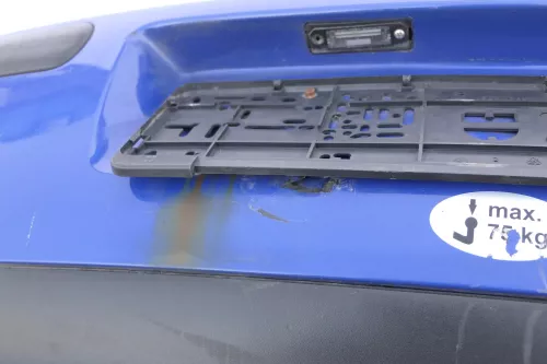 VW Golf 4 Limousine Stoßstange hinten Heckstoßstange Stoßfänger blau LW5Z (144534)