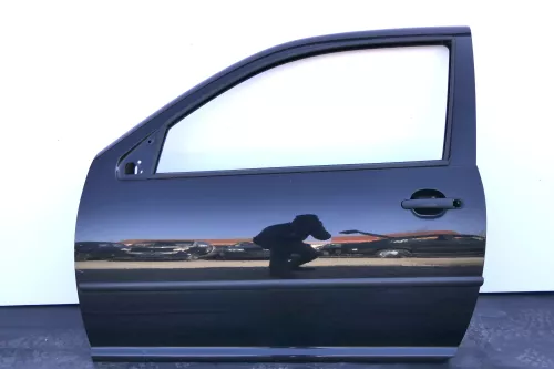 VW Golf 4 Tür vorne links Fahrertür 2/3-Türer schwarz LC9Z ohneAnbauteile