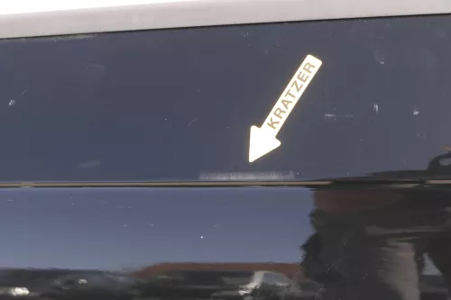 Audi A3 8P 2/3-Türer Tür vorne rechts Beifahrertür Türblatt schwarz (144557)