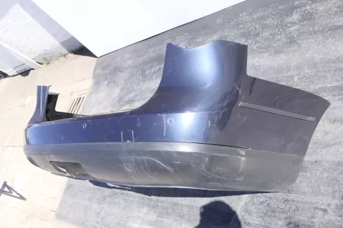 VW Passat 3C Kombi Stoßstange hinten Heckstoßstange grau blau LC5F PDC blue (144701)