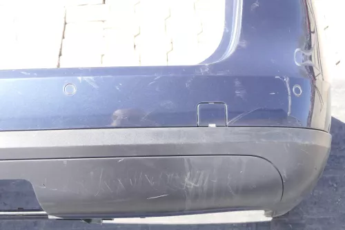 VW Passat 3C Kombi Stoßstange hinten Heckstoßstange grau blau LC5F PDC blue (144701)