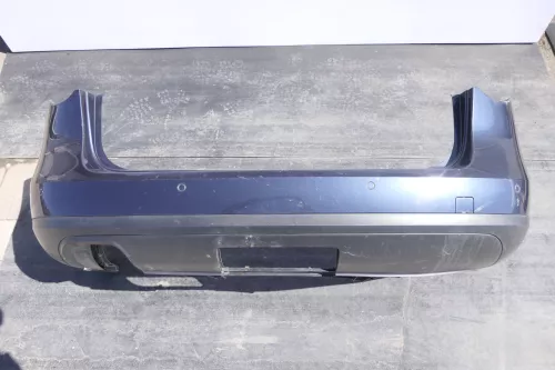 VW Passat 3C Kombi Stoßstange hinten Heckstoßstange grau blau LC5F PDC blue (144701)