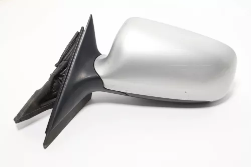 Audi A4 B5 Spiegel Außenspiegel links elektrisch grau silber LY7W