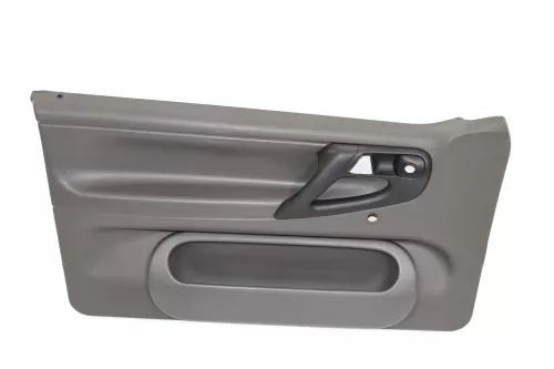 VW Polo 6N Türverkleidung Verkleidung Tür vorne links 2/3-Türer grau d (145239)