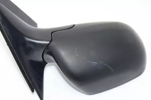 A4 B5 elektrischer Spiegel Außenspiegel rechts schwarz matt unlackiert Glas (145373)