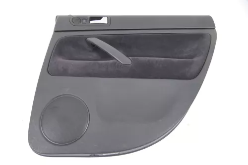 VW Passat 3BG Türverkleidung Verkleidung Tür hinten rechts schwarz Velour (145647)
