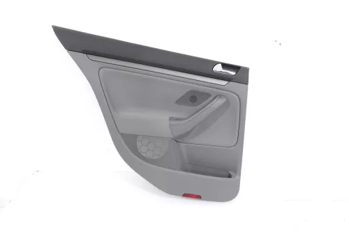 VW Golf 5 Limousine Türverkleidung Verkleidung Tür hinten links 4/5Türer grau (145683)