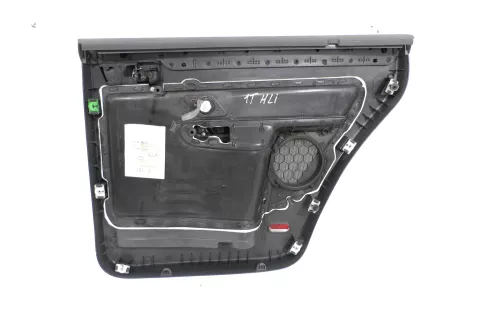 VW Touran 1x Türverkleidung Verkleidung Tür hinten links anthrazit schwarz (145703)