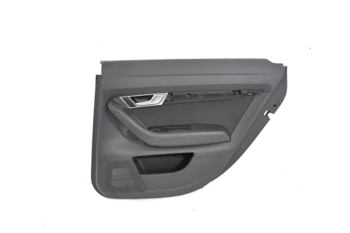 1x Audi A6 4F Türverkleidung Verkleidung Tür hinten rechts schwarz (145707)