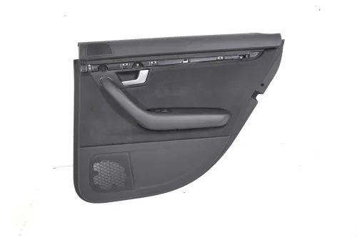 1x Audi A4 8E B6 Türverkleidung Verkleidung Tür hinten rechts Alcantara schwarz (145708)