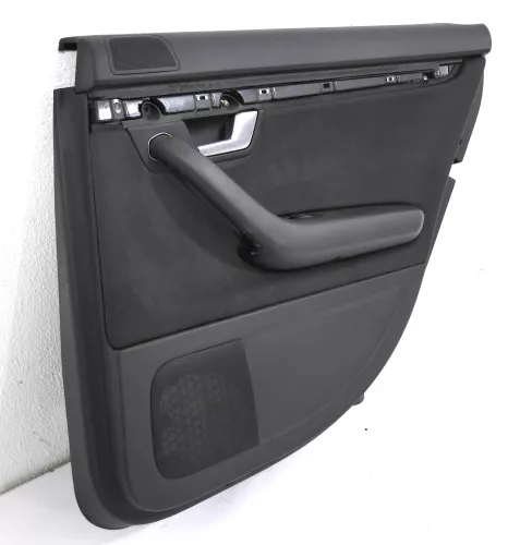 1x Audi A4 8E B6 Türverkleidung Verkleidung Tür hinten rechts Alcantara schwarz (145708)