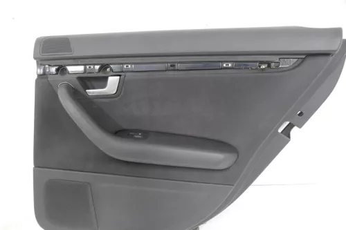 1x Audi A4 8E B6 Türverkleidung Verkleidung Tür hinten rechts Alcantara schwarz (145708)
