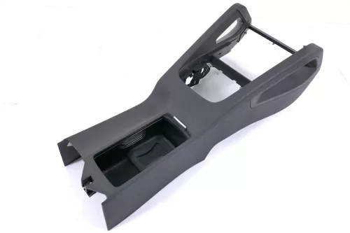 VW Golf 5 V 1K Mittelkonsole Mitteltunnel um Schaltung schwarz 1K0863243A d (145784)