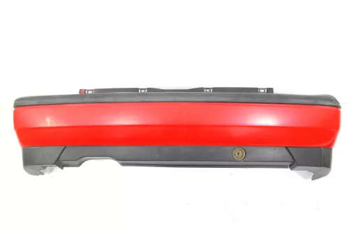 VW Golf 3 1H 1E Cabrio Limousine Stoßstange hinten Heckstoßstange rot - DELLE