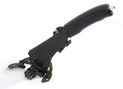 Audi A6 4B Handbremse Feststellbremse schwarz Leder (145862)