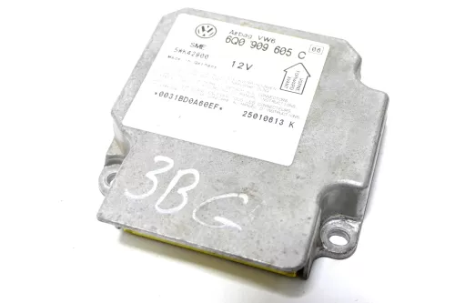 VW Passat 3B 3BG Steuergerät Airbag Kopfairbag 6Q0909605C Index 06