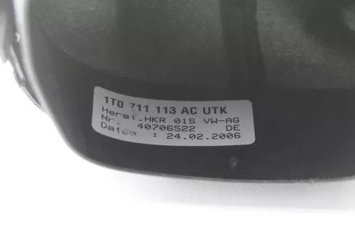 VW Touran 1T Schaltknauf Schaltsack Schaltung Schaltknüppel 6-Gang 1T0711113AC U (146138)