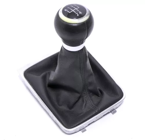 VW Passat 3C 5-Gang Schaltknauf Schaltsack Schaltung Schaltknüppel original Scha