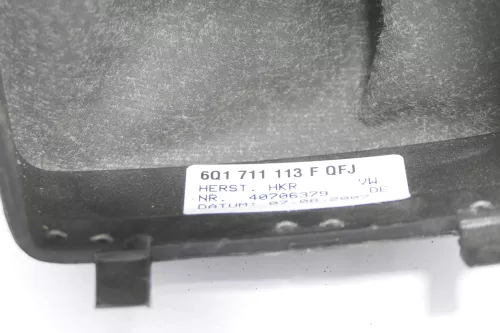 VW Polo 9N 9N3 Schaltknauf Schaltsack Schaltung Schaltknüppel 6Q171113F  cd (146192)