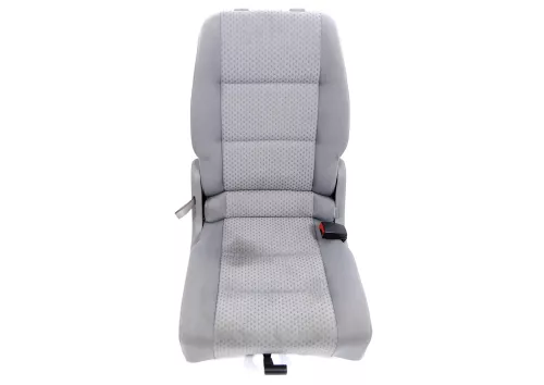 VW Touran Sitz hinten rechts grau (hinterm Beifahrersitz) Rücksitz Einzelsitz hi (146463)