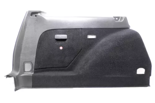 VW Golf 4 Variant Abdeckung Verkleidung Kofferraum hinten links 1J9867423CB schw (146487)
