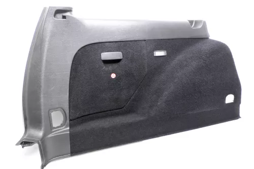 VW Golf 4 Variant Abdeckung Verkleidung Kofferraum hinten links 1J9867423CB schw (146487)