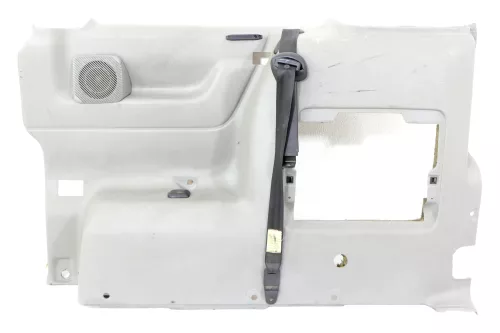 VW T4 Verkleidung Abdeckung Seite hinten rechts grau Multivan Klappe -ohneGurt